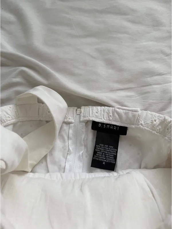 B. Smart White Dress - Image 3