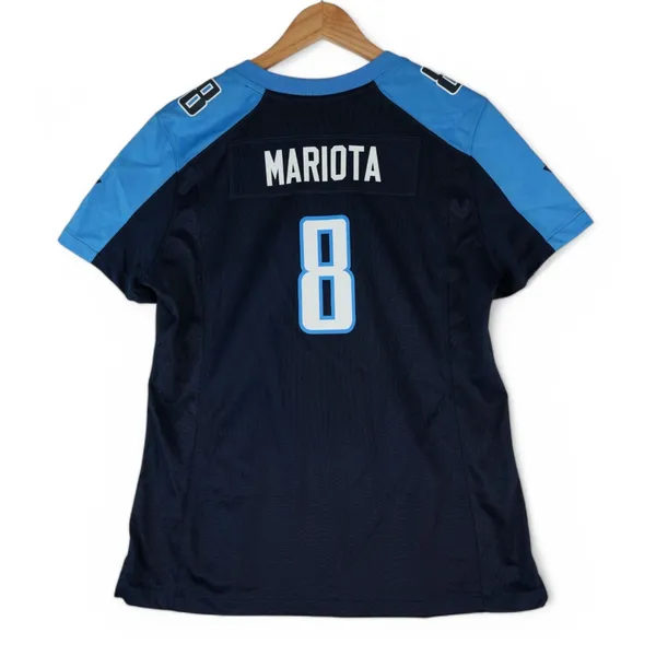Tennessee Titans NFL On Field Nike‎ Women's Jersey Marcus Mariota #8 Size Large - Image 2