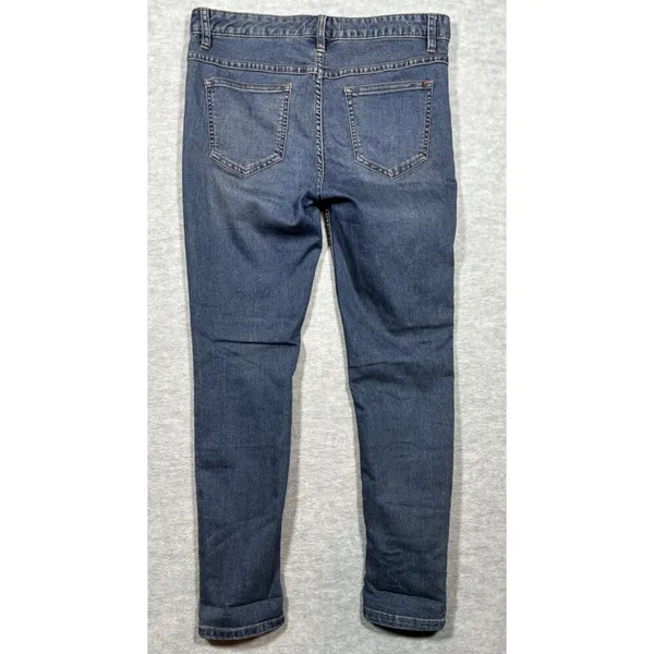 Free‎ People Distressed Skinny Jeans W29 Medium Wash - Image 5
