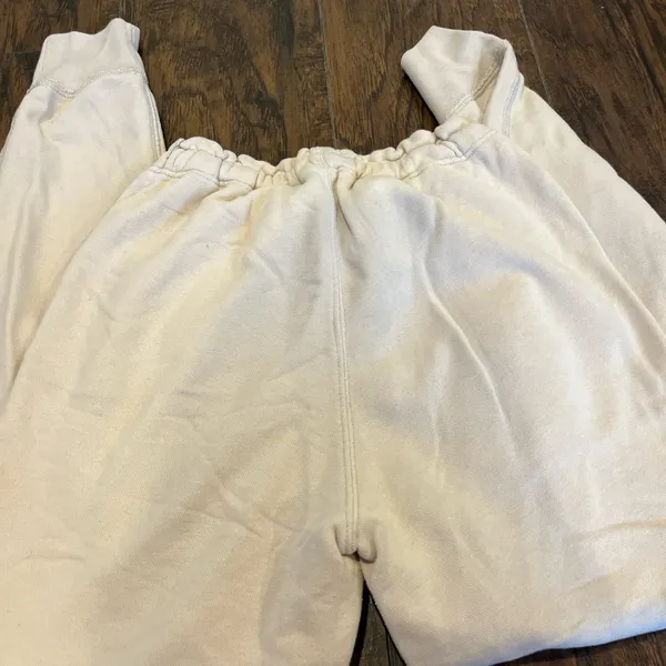 Abercrombie Cream/Off‑White Sweatpants Joggers - Image 2