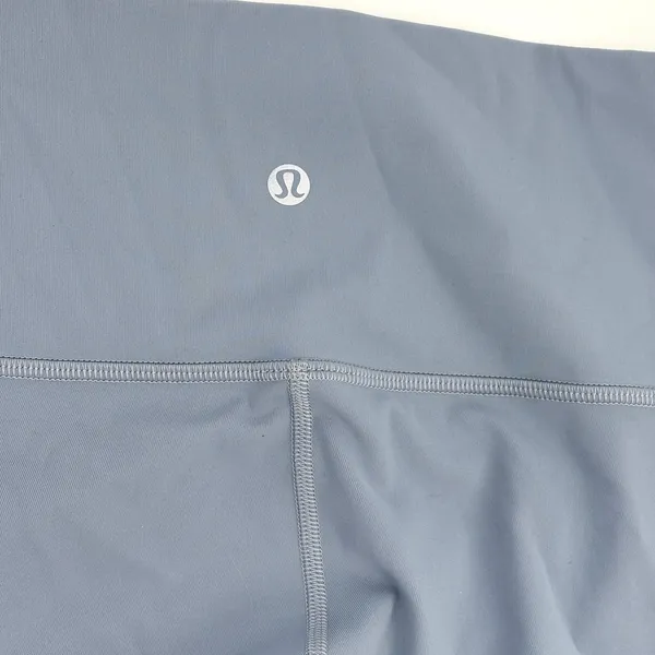 Lululemon High Rise Upcyled Tie Dye Blue White Biker Short Sz‎ 6 *Read* - Image 4