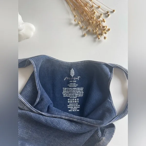 NWOT FP Movement Happiness Runs Square Neck Crop Size XS/S - Image 7
