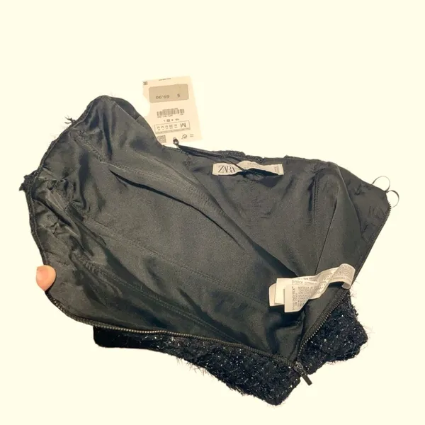 ZARA sparkly bustier limited edition corset size M - Image 8