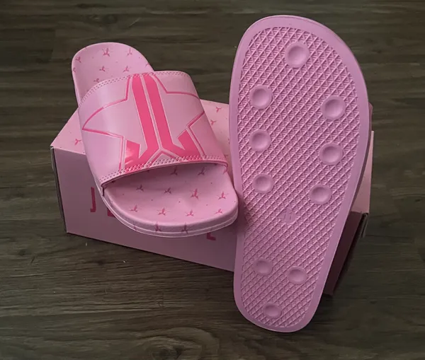 Jeffree Star Unisex  Pink Pool Slides - Image 3