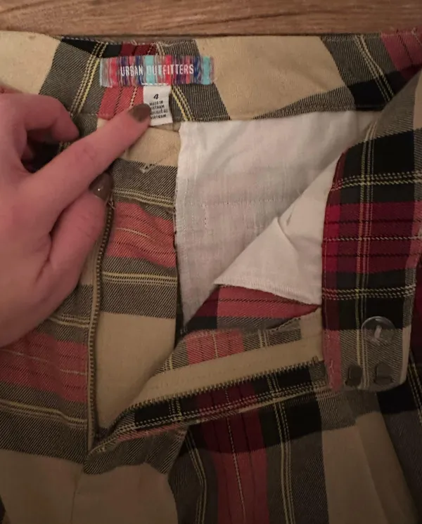 Urban Outfitters Red Plaid Pants - Image 6