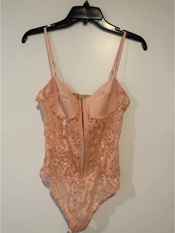 Free People Night Rhythm Lace Bodysuit - Image 4
