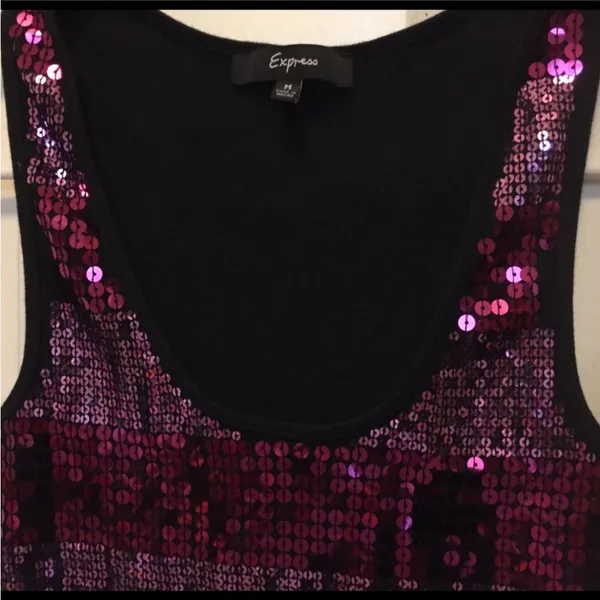 Express NWOT sequin tank top - Image 3