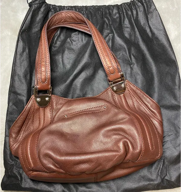 B Makowsky Leather Bag - Image 2