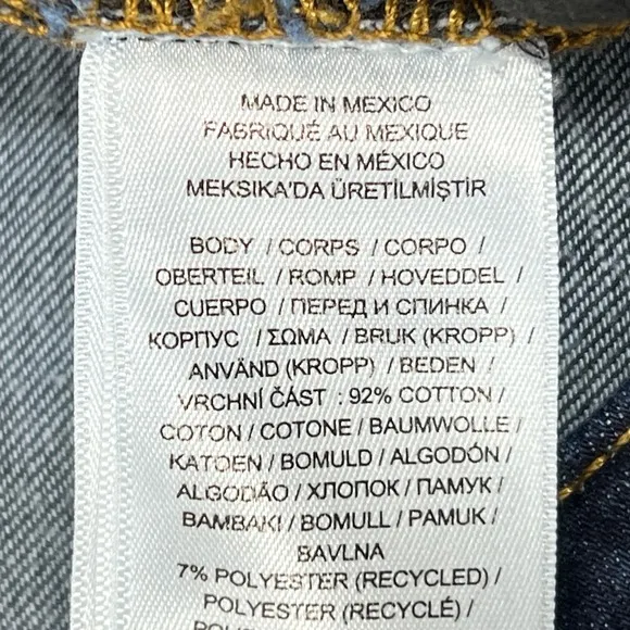 Lauren‎ Ralph Lauren Straight Leg Jeans 14 Dark Wash Blue Denim Mid Rise Classic - Image 11