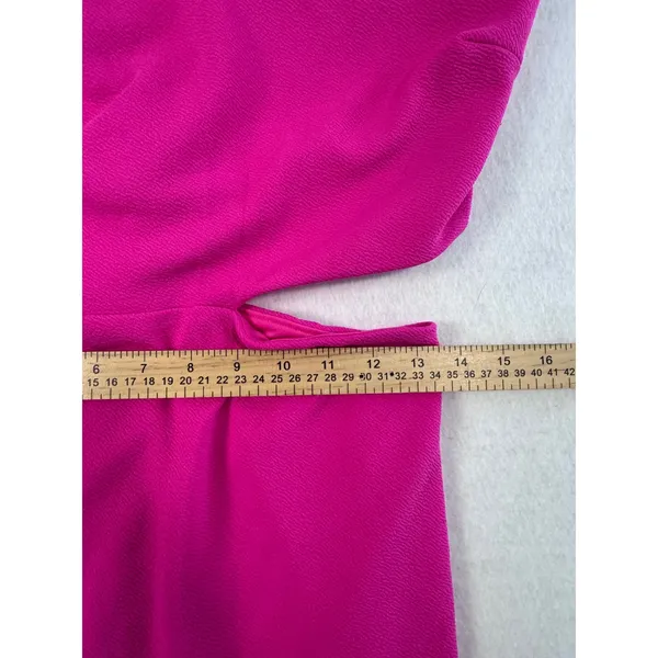 Lulus Pink One Shoulder Cutout Mini Dress Size Large NEW Barbiecore Made in‎ USA - Image 9