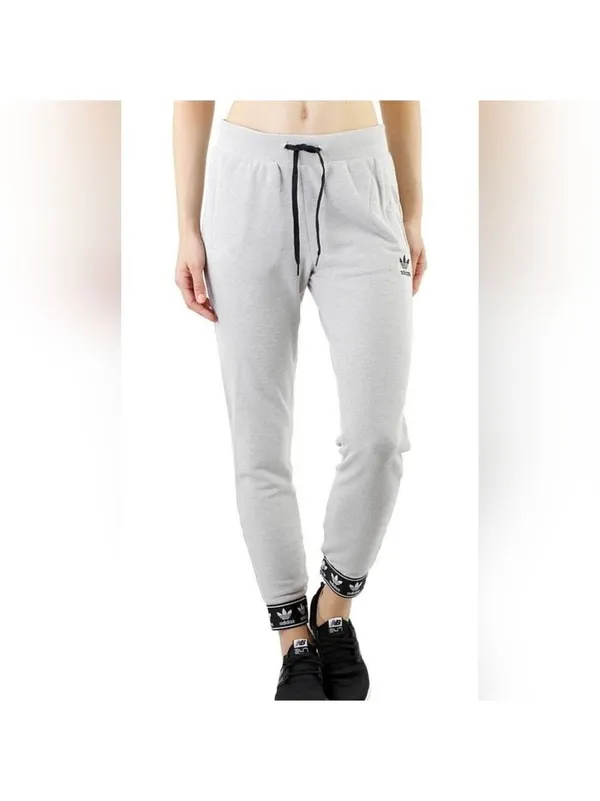 Adidas Original Cuffed Track Pants Size Large - Image 2