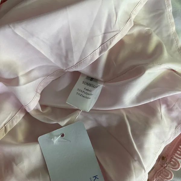 Pink floral mini dress kutumai - Image 6
