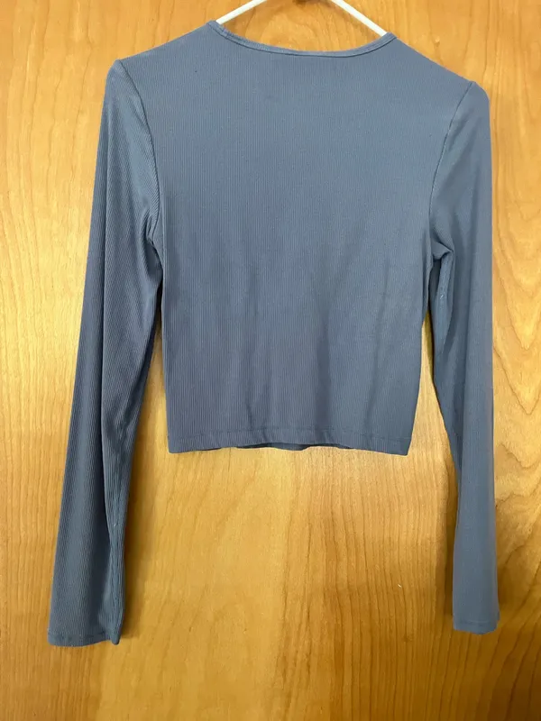 Blue Yogalicious Activewear Long Sleeve  - Image 5