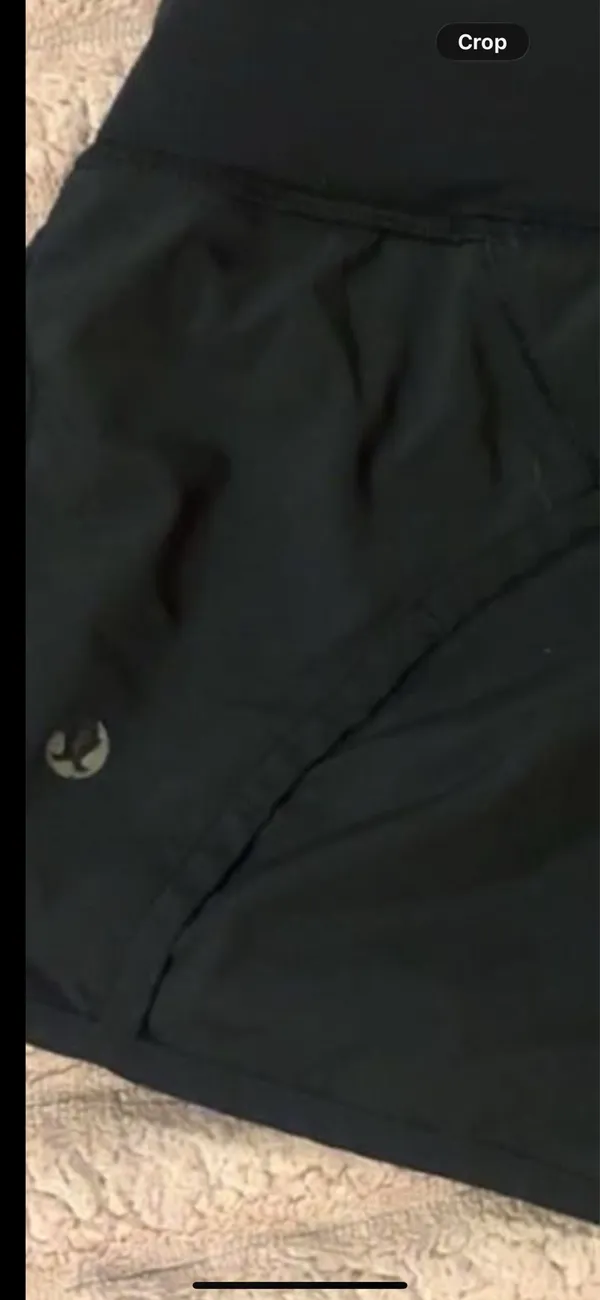 Black Lululemon Shorts - Image 2