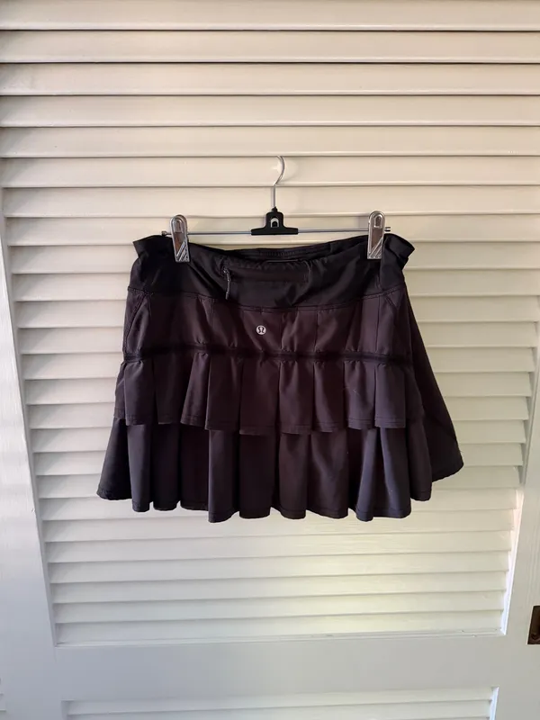 Lululemon Pace Setter Skirt Black - Image 2