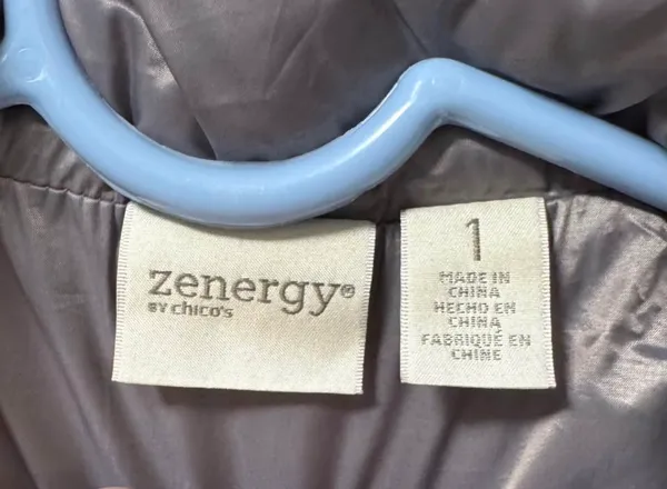 Zenergy by Chico's Vest Sz 1 - Image 2