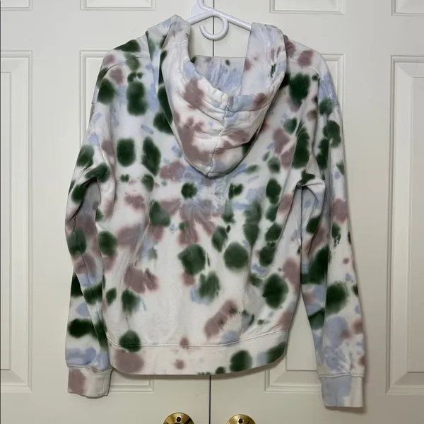 Women’s Tie-Dye‎ Hoodie Sweatshirt - Image 3