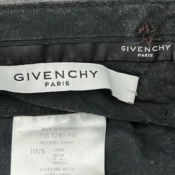 Givenchy Gray Dress Trousers pants professional office wear workwear wool - Image 7