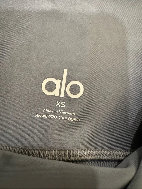 Alo Airlift Legging in Steel Grey 7/8 Size XS - Image 3