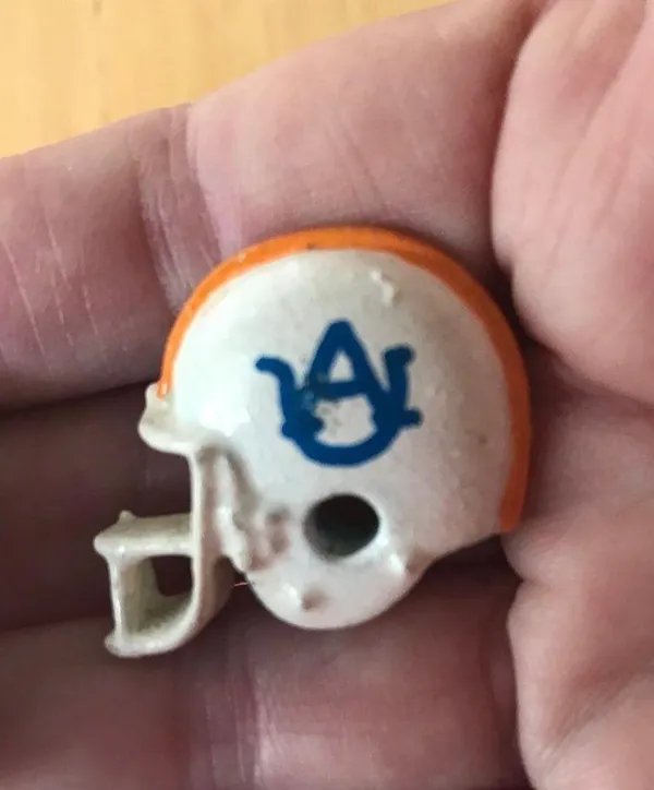 Handmade University of Auburn Earrings Helmet - Image 6