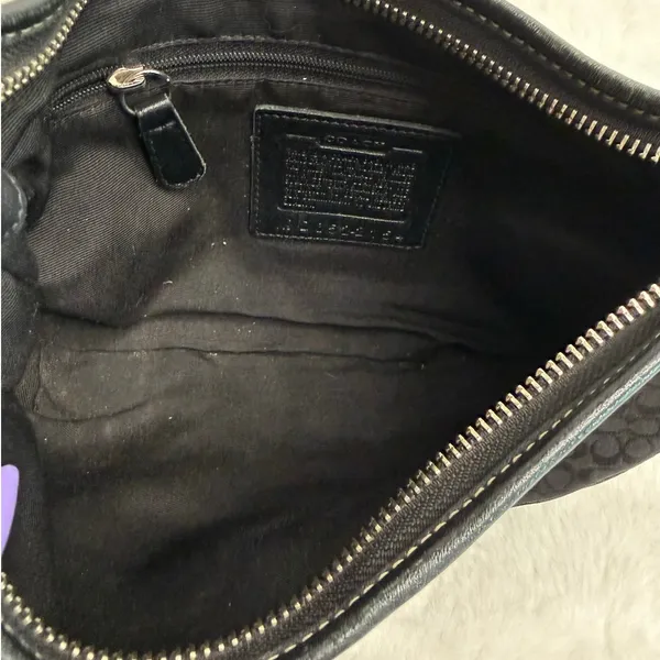 y2k Coach Vintage Soho Black Hobo Shoulder Bag - Image 7