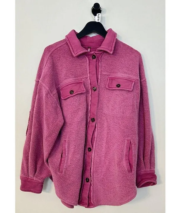 FREE PEOPLE We the Free Ruby Jacket in Pink Envy Size Small - Image 6