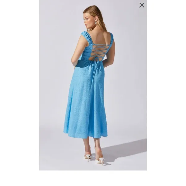 ASTR the Label Crinkle‎ Maxi Dress Size Medium - Image 6