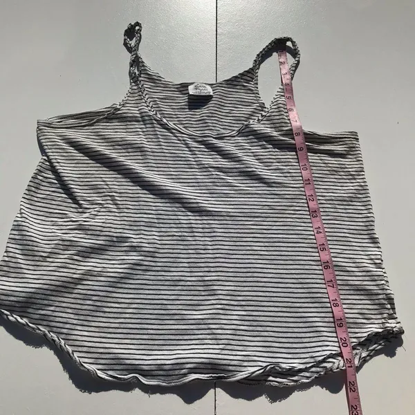 ❤️Zara trafaluc white with black strips tank top - Image 4