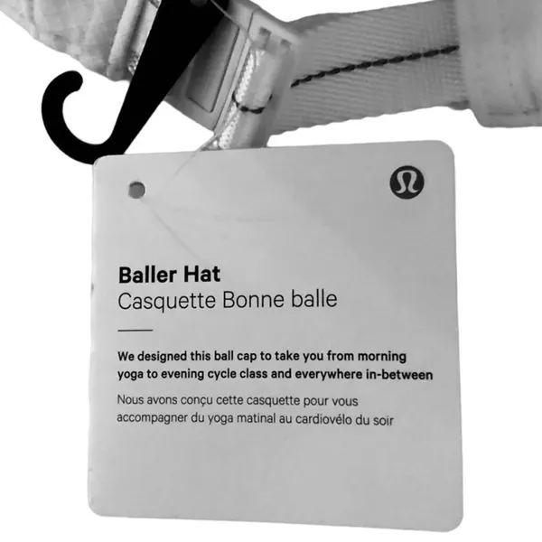 Lululemon Five Times Hat White Lightweight Baller Cap - Image 12