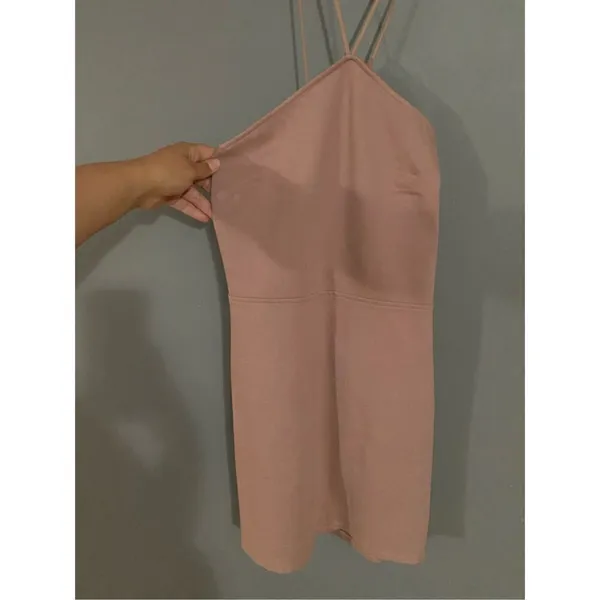 Tobi The Low Down Marsala Bodycon Dress Size Large - Image 6