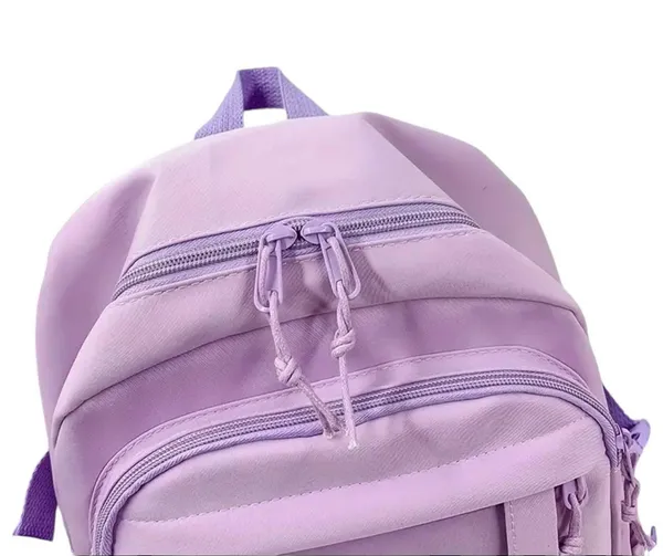 Andrea’s Deals NWT Travel Backpack, Multi-Pocket Waterproof College School Bag Lavender - Image 5