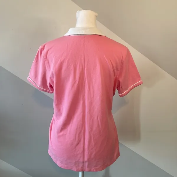 Lady Hagen Hydro-Drip Breast Cancer Awareness Golf Polo Size M - Image 4