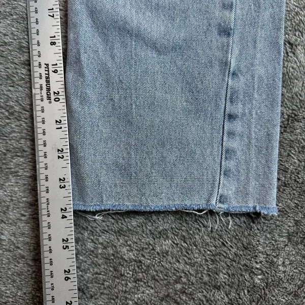 Princess Polly Denim Straight Relaxed Jeans Sz 2 - Image 6