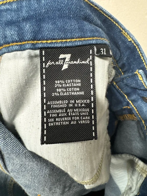 7 For All Mankind Jeans High-Waisted - Image 2
