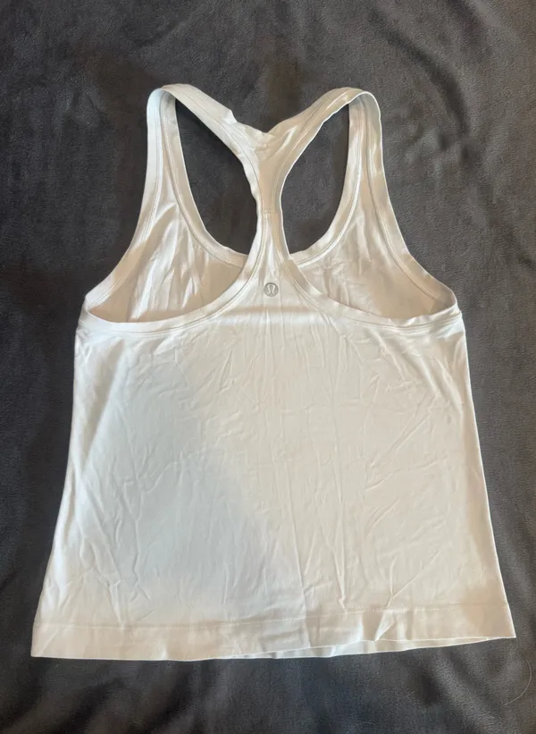 White Lululemon Tank - Image 2