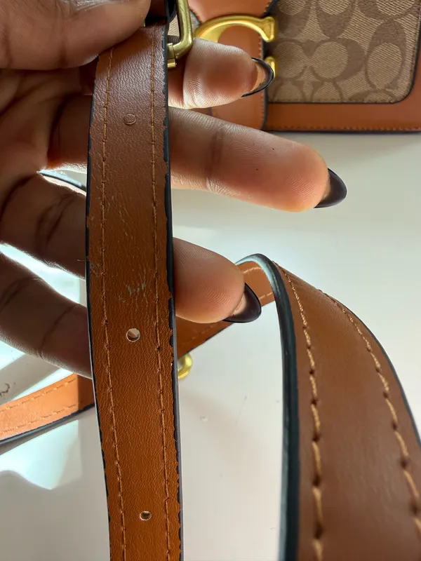 Coach Brown Shoulder Bag Leather - Image 12