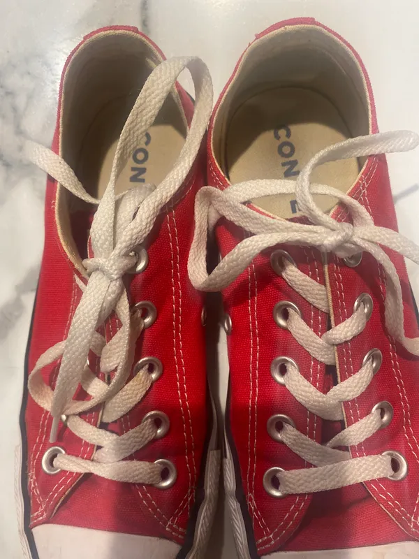 Converse Red Lowtop - Image 3