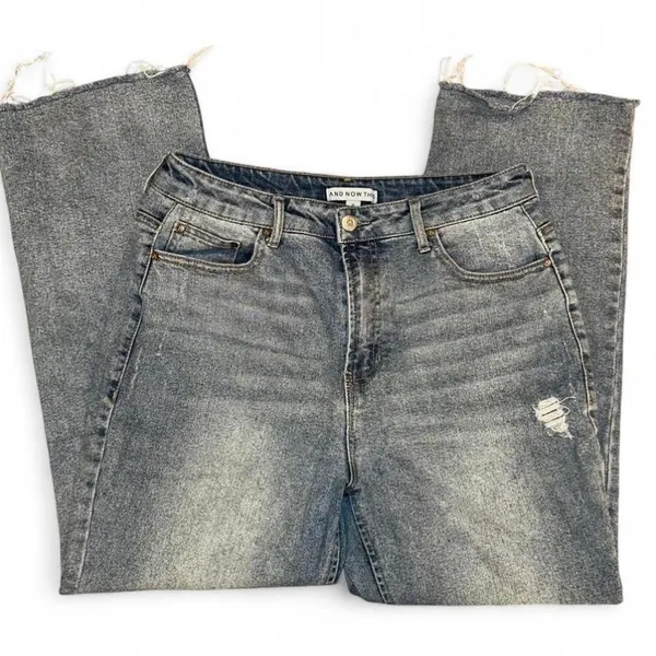 And-now-this Women's Blue and Grey Jeans - Image 4