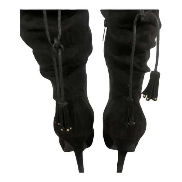 Thalia Sodi Brisa Knee High Slouchy Tassel Boots Size 9 - Image 4