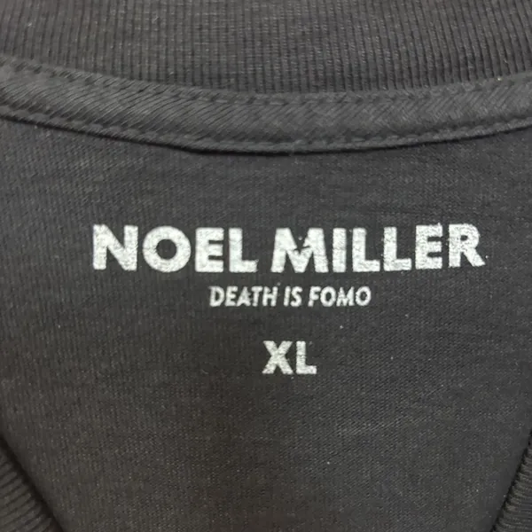 Noel Miller Death is Fomo Black T-Shirt XL - Image 4