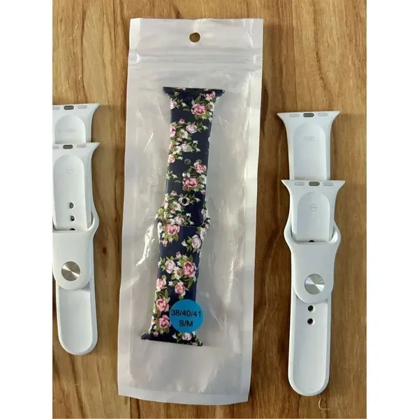 Apple Watch bands 38/40 mm size s/m white color and other bundle - Image 4