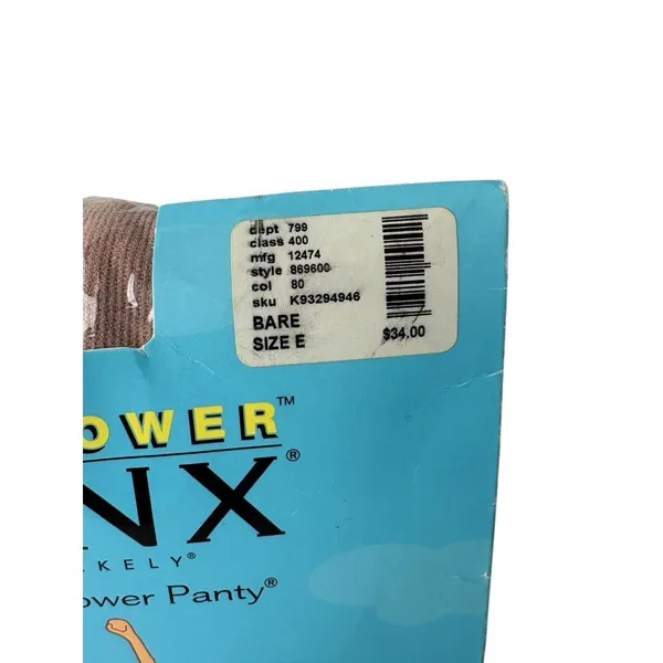 *NEW Spanx Higher Power High Waisted Power Panty Size E Bare Smooths & Slims - Image 2