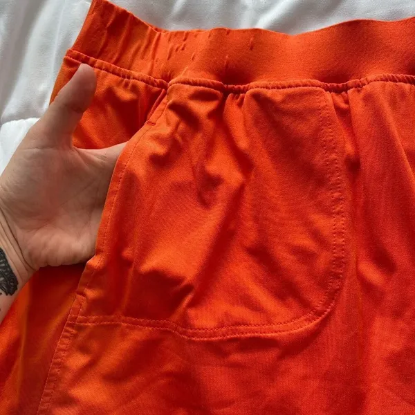 Tail Activewear Skirt Skort Orange Pull On‎ Womens L/XL Tennis Golf Pickleball - Image 8