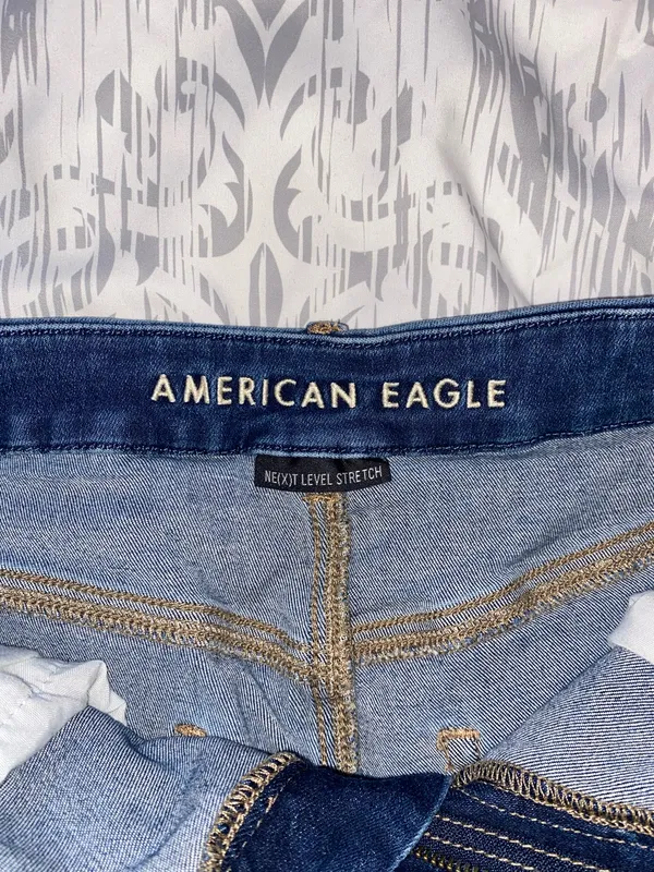 American Eagle Curvy High-Rise Shorts Shortie Jean 6 - Image 2