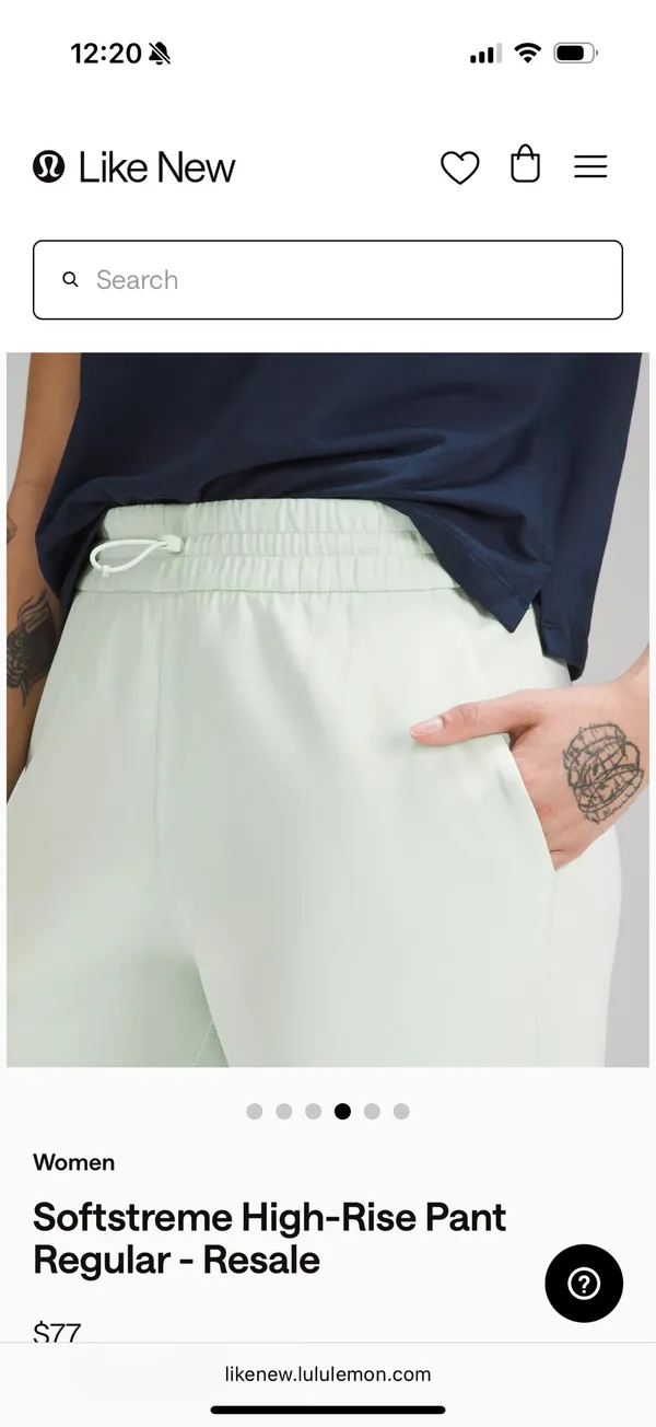 Lululemon Softstreme High-Rise Pant Regular  - Image 7