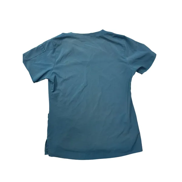 Carhartt Scrub Top V-Neck Teal Blue Medical Uniform Workwear Top Size S‎ - Image 10