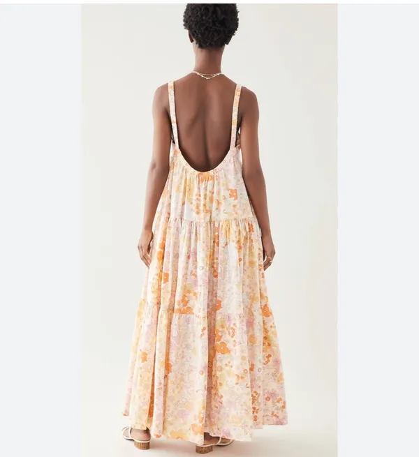 Free People Floral Maxi Sun Dress - Image 6