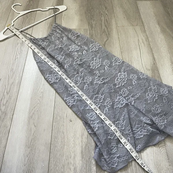 Free People Romper lace high neck womens Purple (medium) boho sheer loungewear - Image 5
