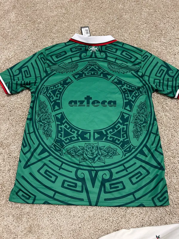 Mexico Guadalupe Jersey Green Size L - Image 4