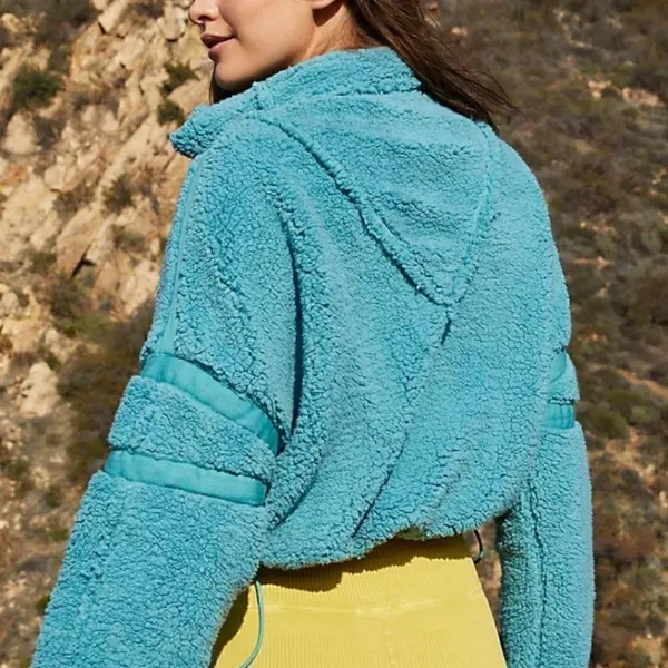 Free People Nantucket Fleece Pullover Jacket - Image 2